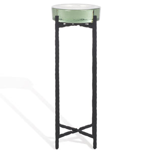 Safavieh Couture Kathaleen Cast Glass Drink Table, SFV7906