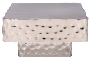 Safavieh Couture Janalee Steel Square Coffee Table, SFV7914