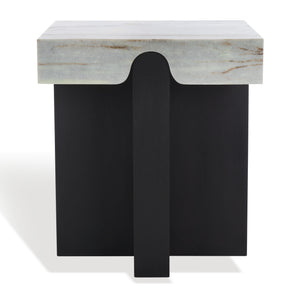 Safavieh Couture Roxandra Marble Top Accent Table, SFV8305
