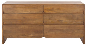 Safavieh Couture Grigorio 6 Drawer Dresser, SFV8307