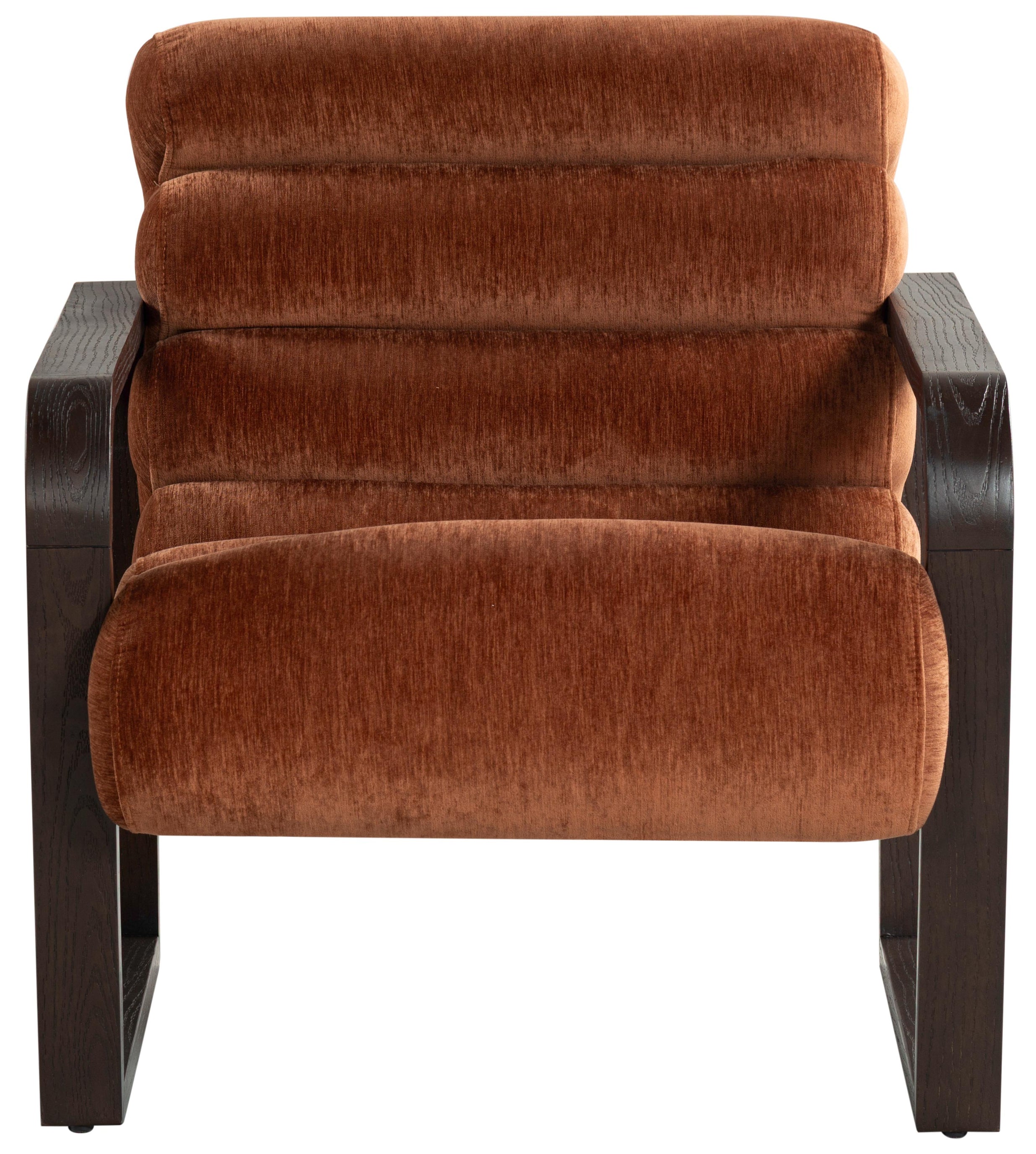 BURNT ORANGE / DARK WALNUT