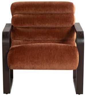 Safavieh Couture Kellibeth Velvet Lounge Chair, SFV8802