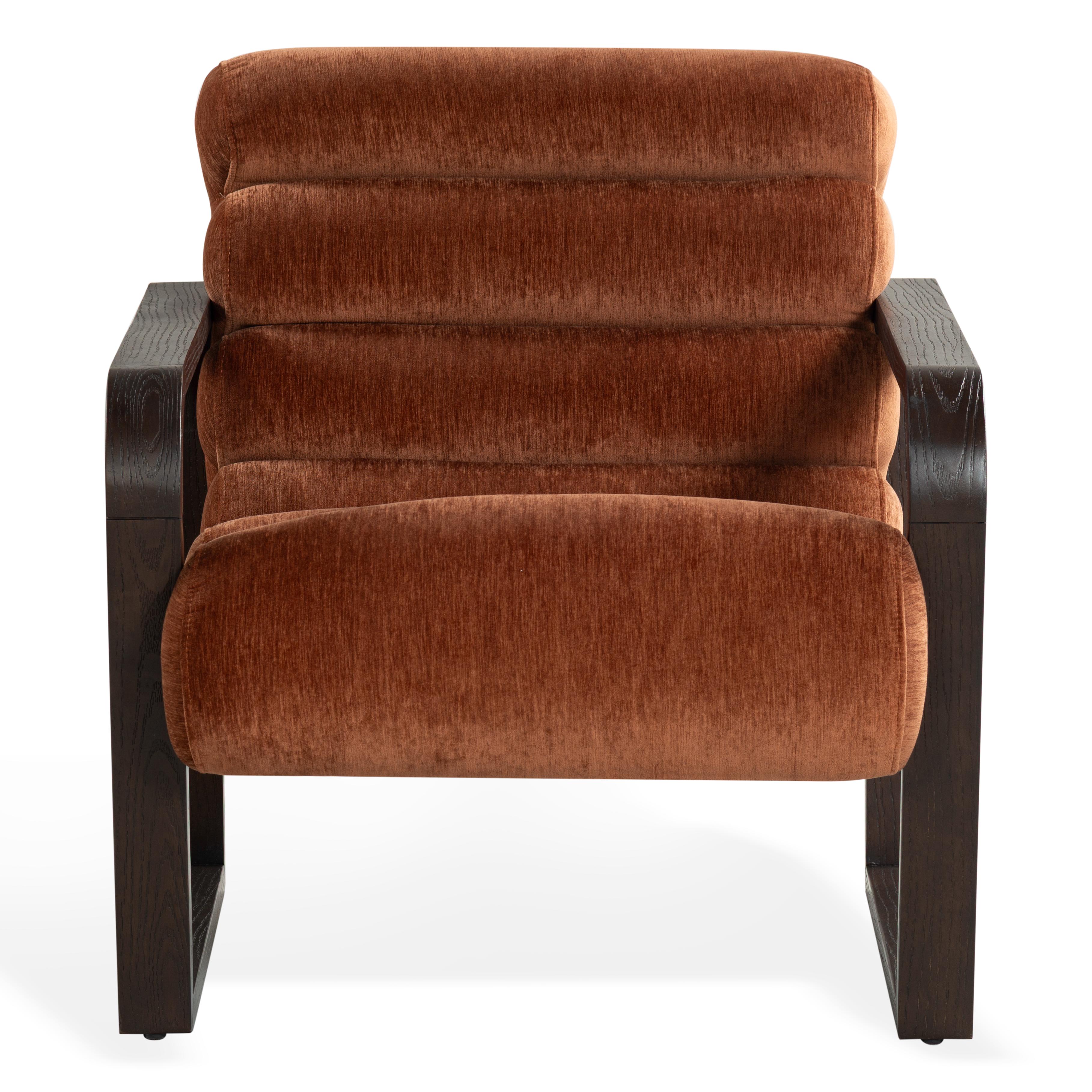 BURNT ORANGE / DARK WALNUT