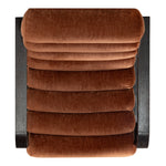 BURNT ORANGE / DARK WALNUT