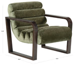 OLIVE GREEN / DARK WALNUT