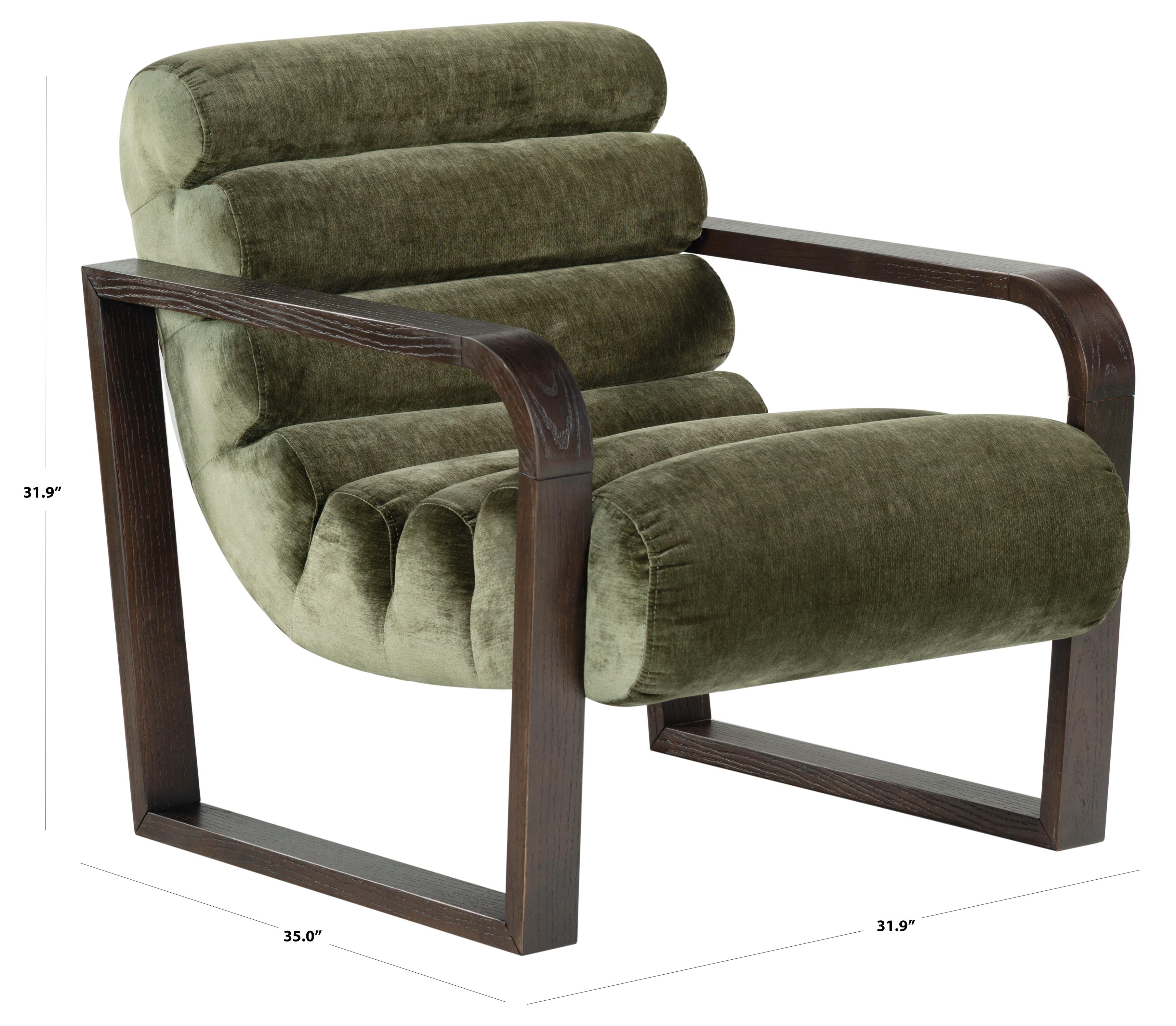 OLIVE GREEN / DARK WALNUT