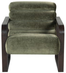 OLIVE GREEN / DARK WALNUT