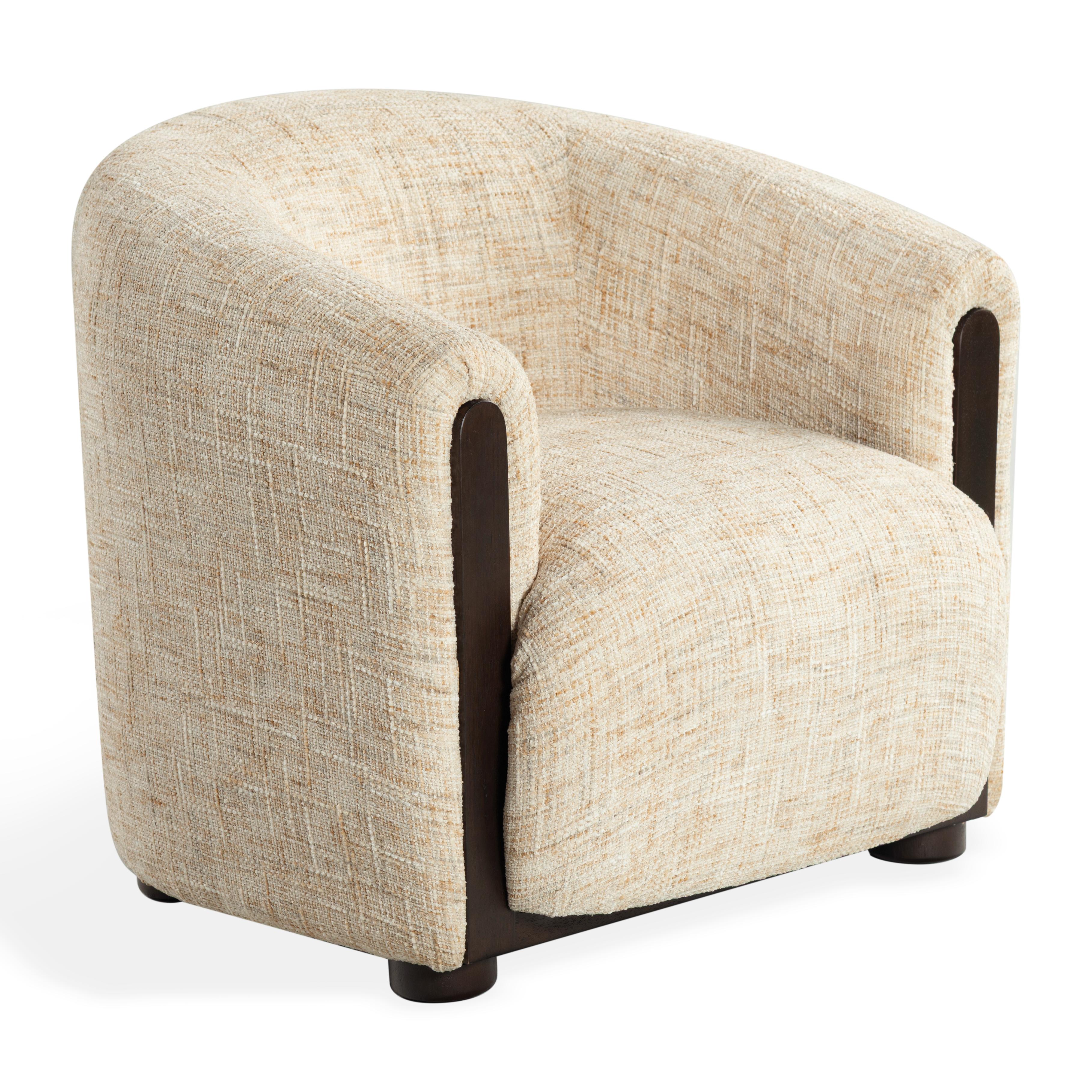TAUPE / DARK WALNUT