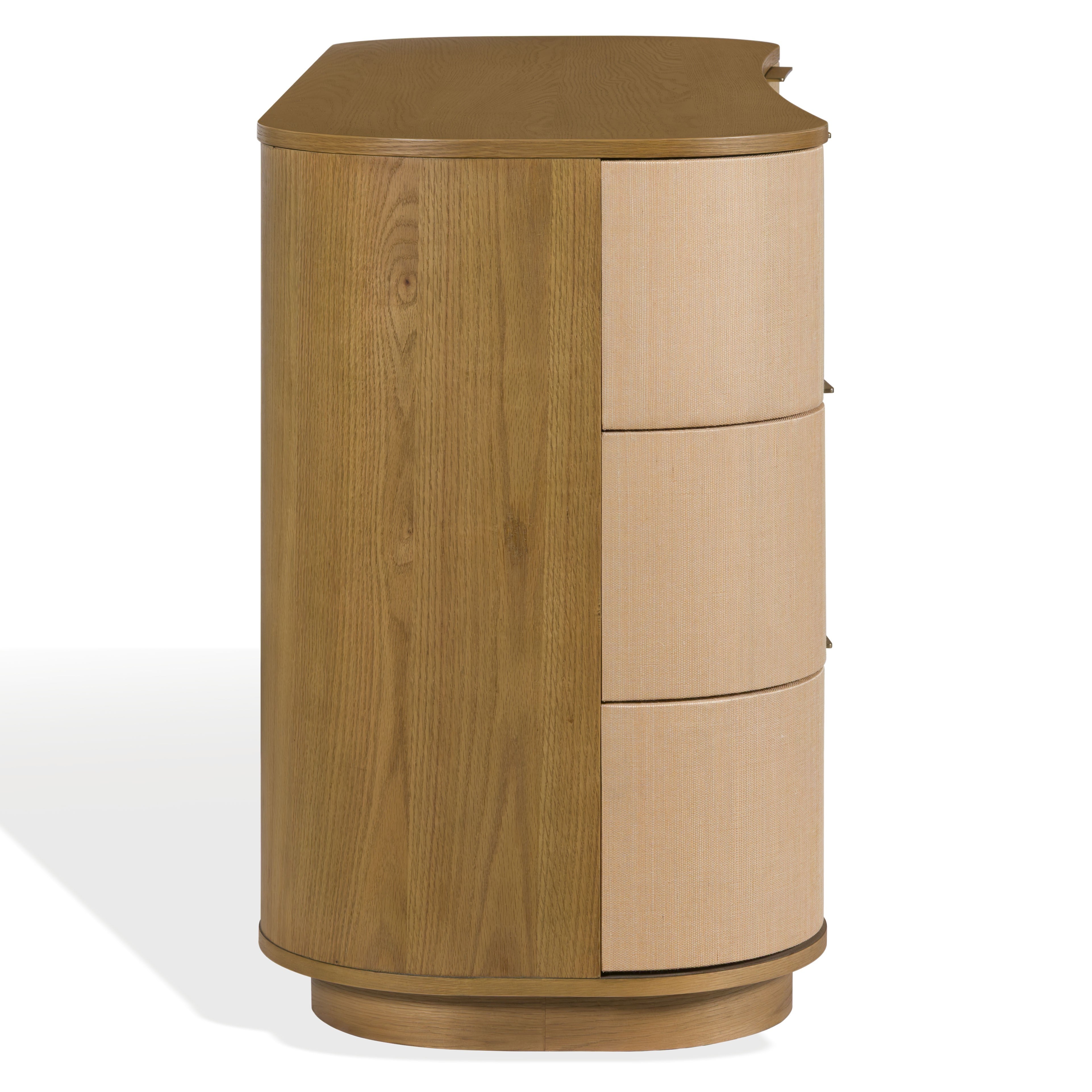 Joanne 6 Drawer Wood Dresser – NATURAL