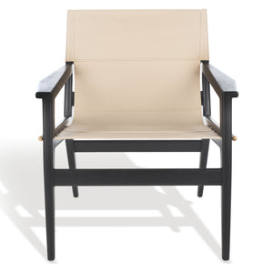 Safavieh Couture Culkin Leather Sling Chair, SFV9014