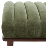 OLIVE GREEN / DARK BROWN