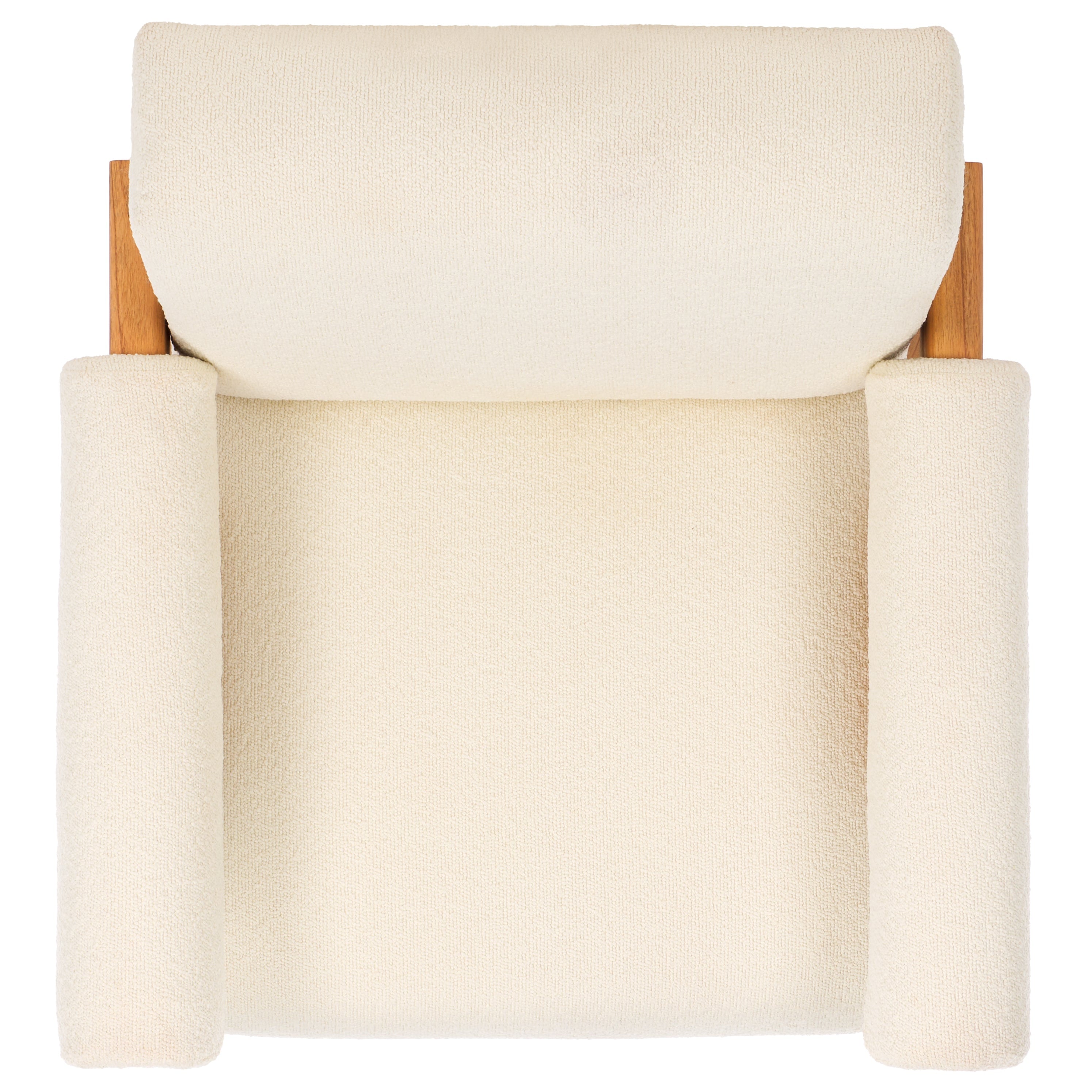 safavieh couture billie boucle accent chair, SFV9100 - Natural