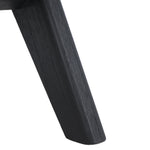 safavieh couture billie boucle accent chair, SFV9100 - Black