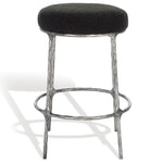 Safavieh Couture Trumen Boucle Counterstool, Sfv9525 - Black