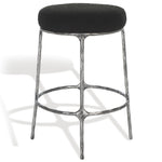 Safavieh Couture Trumen Boucle Counterstool, Sfv9525 - Black