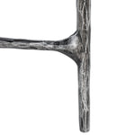 Safavieh Couture Mandy Boucle And Metal Ottoman, SFV9526 - Black