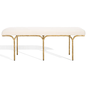 Safavieh Couture Marvin Boucle 48" Bench, SFV9530
