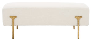 Safavieh Couture Jessa Boucle Bench, SFV9537