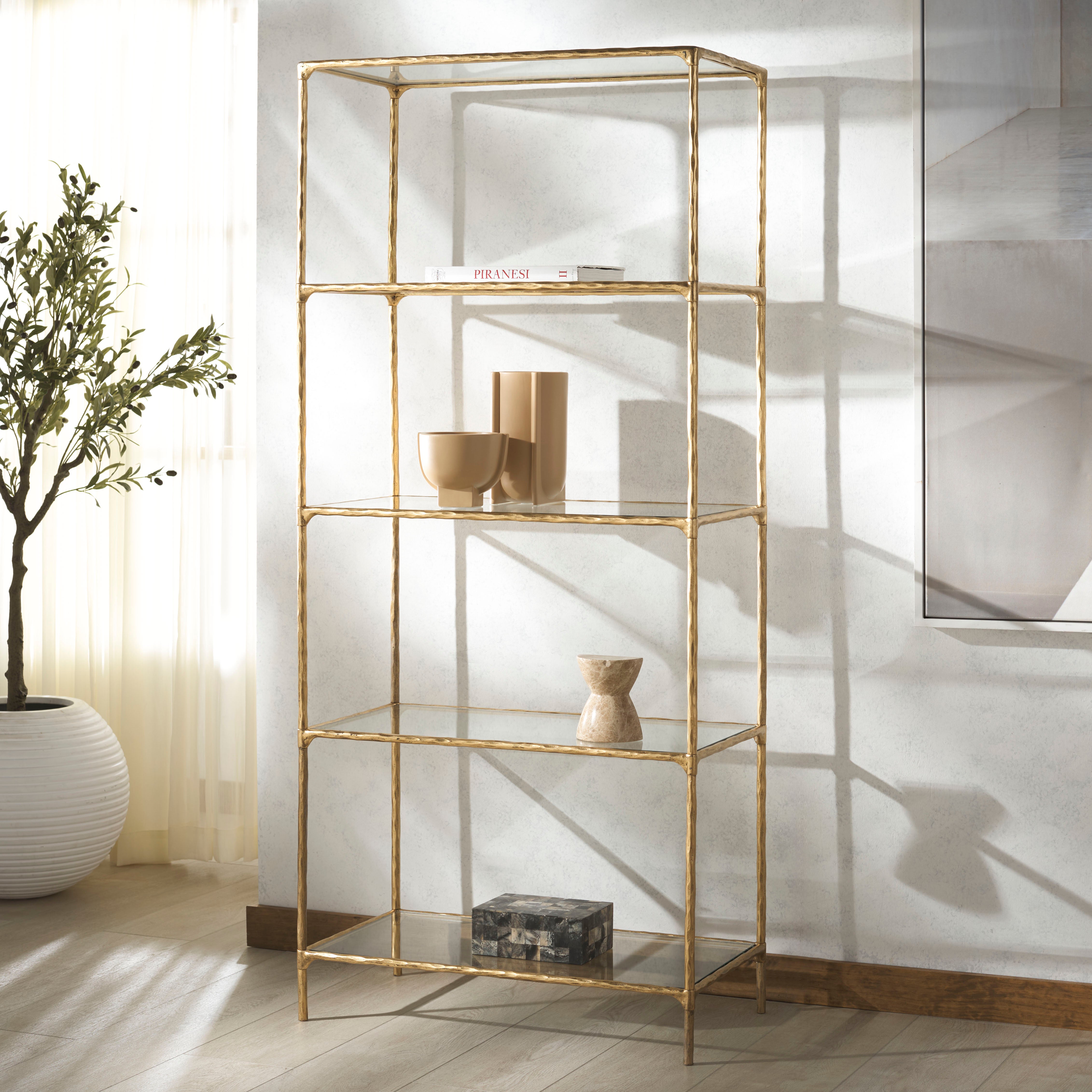 Safavieh Couture Jessa Forged Metal Bookshelf, SFV9544