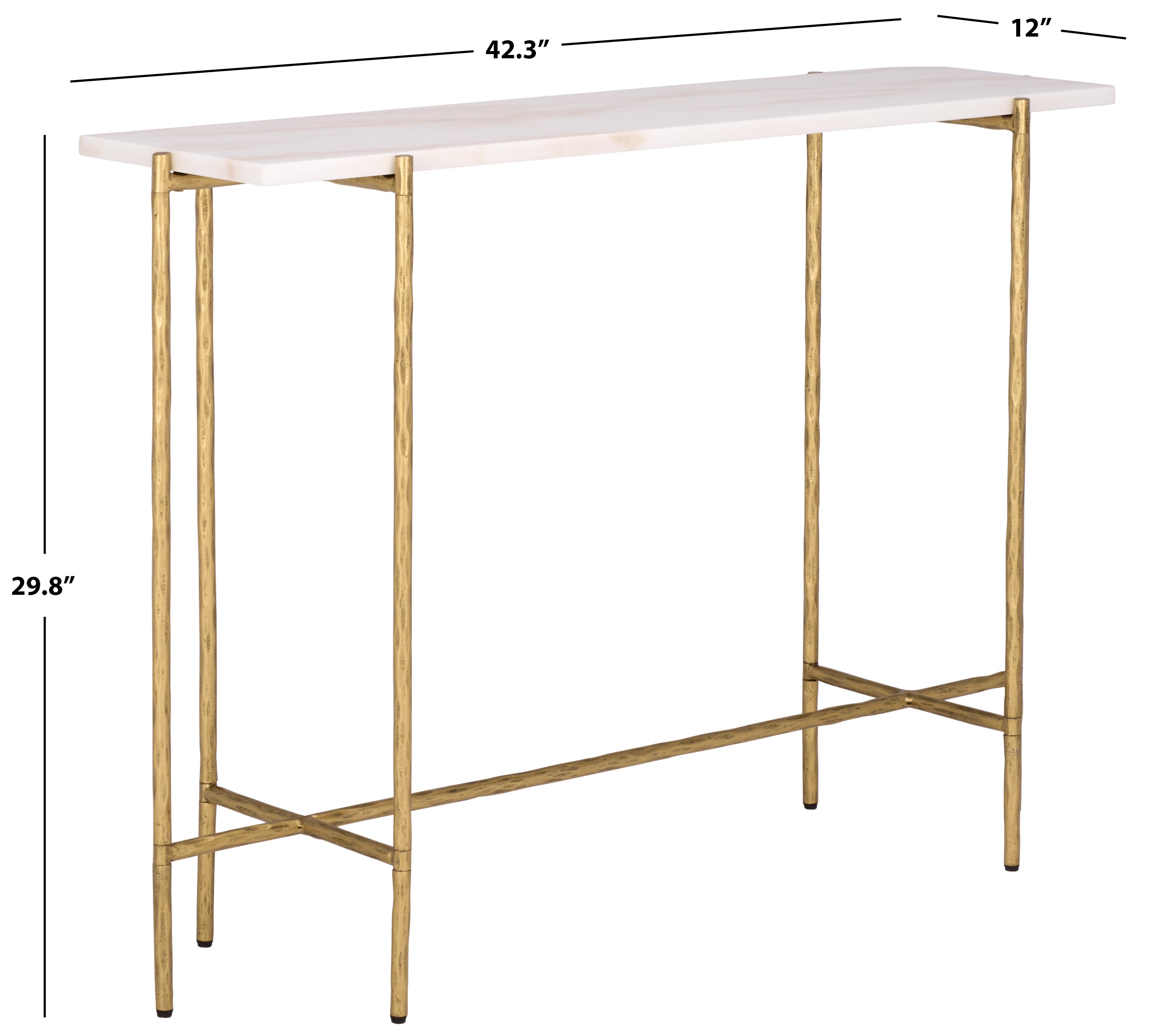 BRASS / WHITE