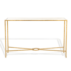 Safavieh Couture Tauri Metal Rect Console Table, SFV9556
