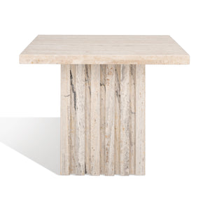 Safavieh Couture Olivia Tall Square Marble Accent Table, SFV9701