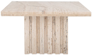 Safavieh Couture Olivia Square Marble Accent Table, SFV9702