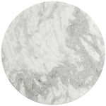 Safavieh Couture Trenton Round Marble Top Coffee Table, SFV9718 - White / Natural