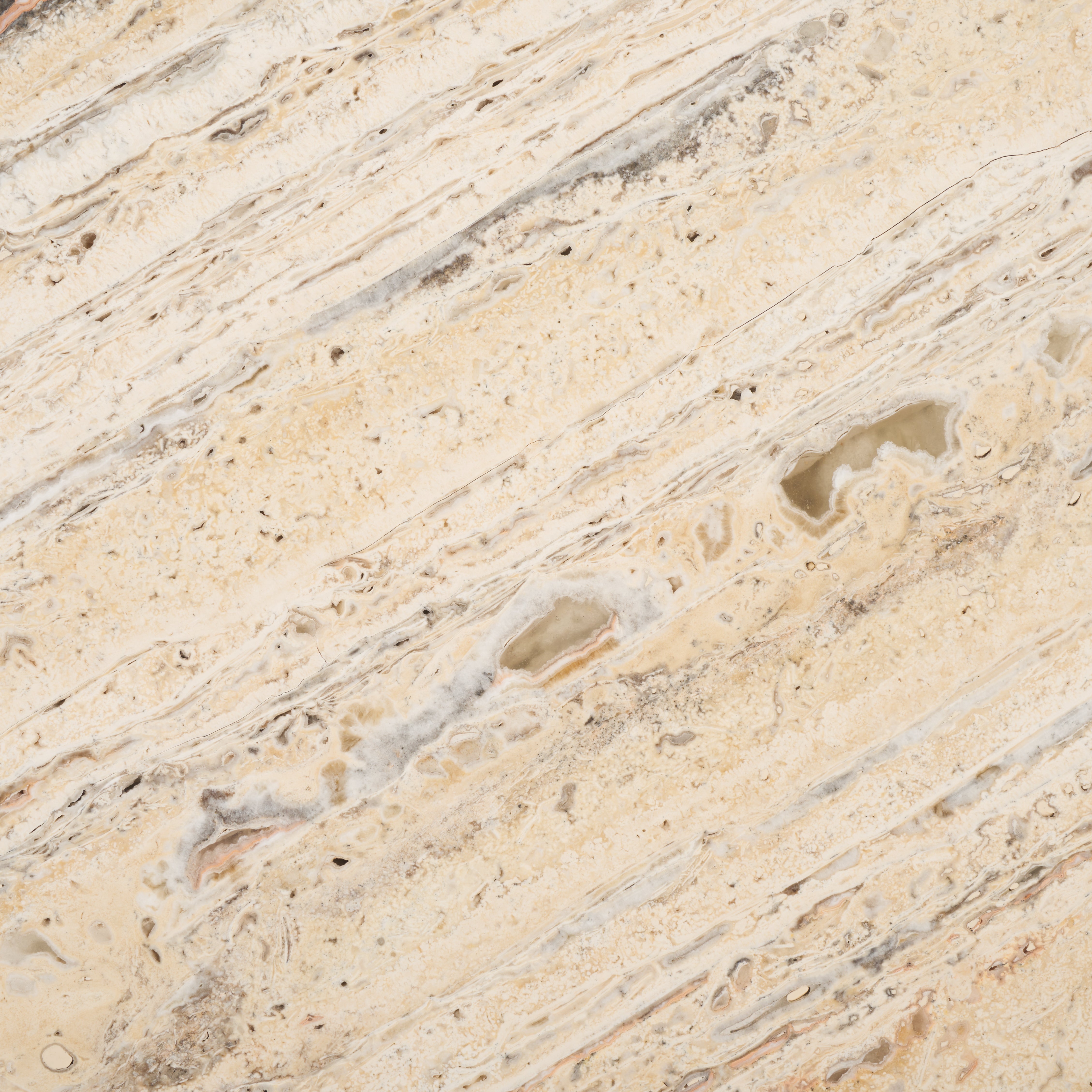 Travertine / Brown - Travertine / Black