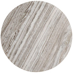 Safavieh Couture Lauresse Round Marble Top Coffee Table, SFV9723 - Walnut / Grey