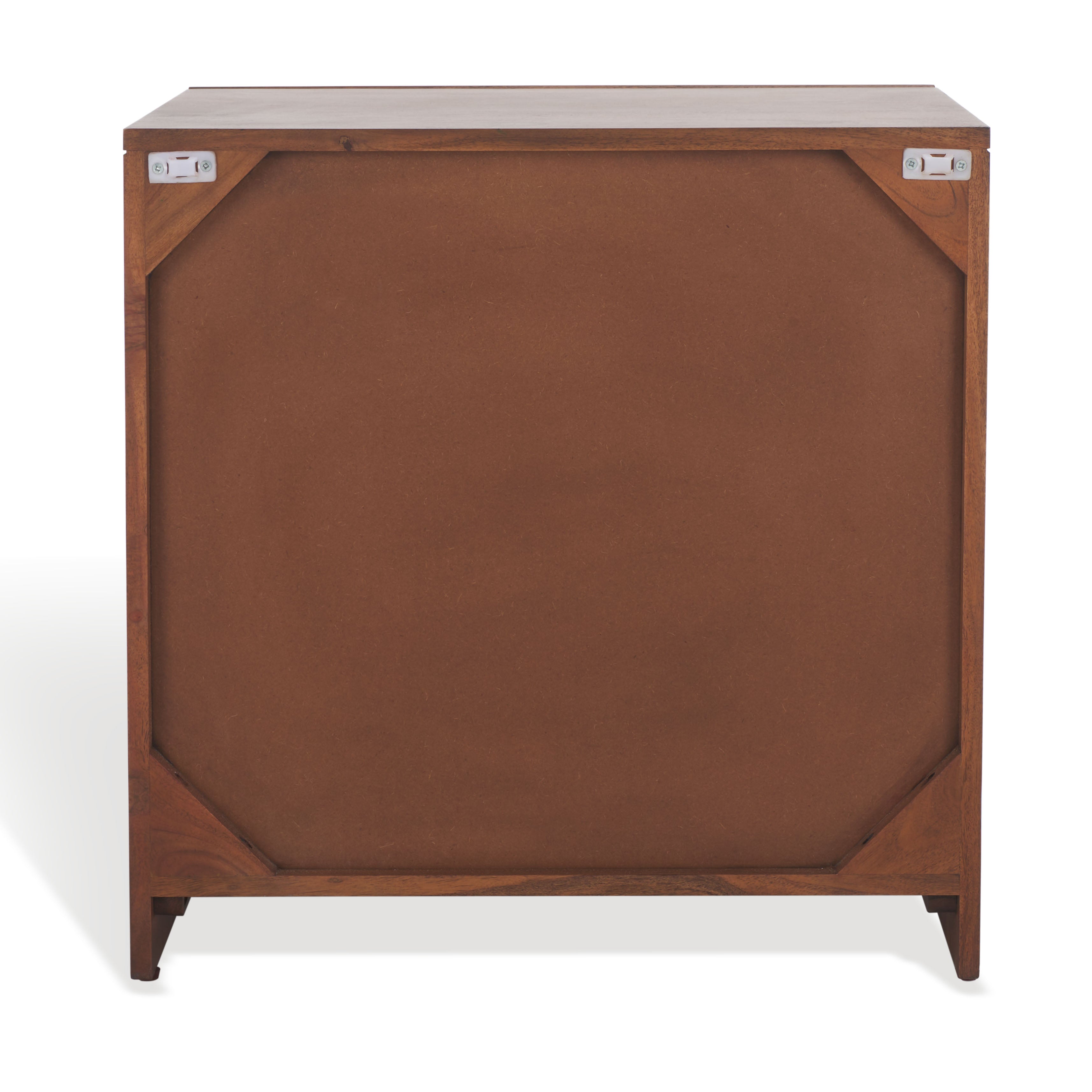 Safavieh Couture Edithe Wood Nightstand, SFV9727 - Brown