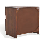 Safavieh Couture Edithe Wood Nightstand, SFV9727 - Brown