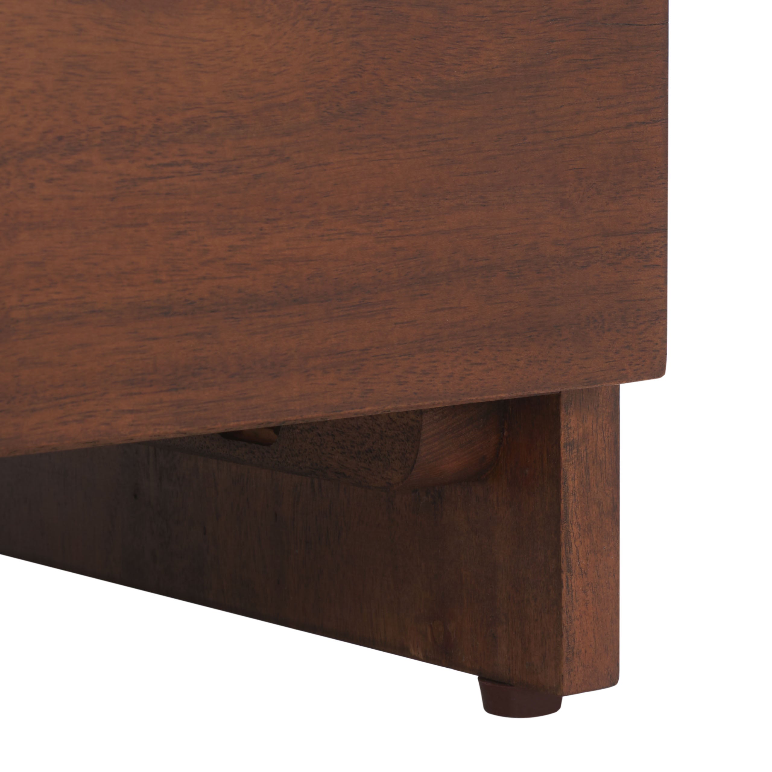 Safavieh Couture Edithe Wood Nightstand, SFV9727 - Brown
