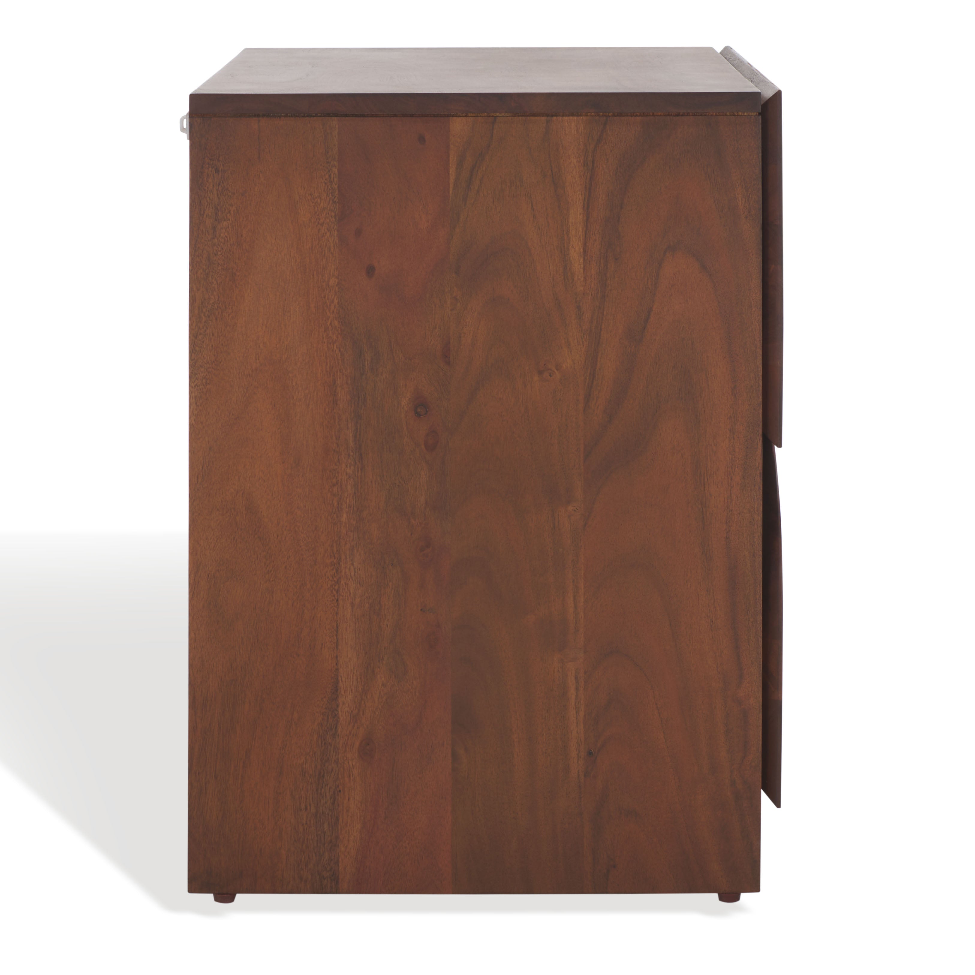 Safavieh Couture Edithe Wood Nightstand, SFV9727 - Brown