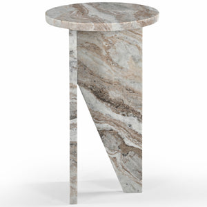 Safavieh Couture Devlin Marble Drink Table, SFV9734