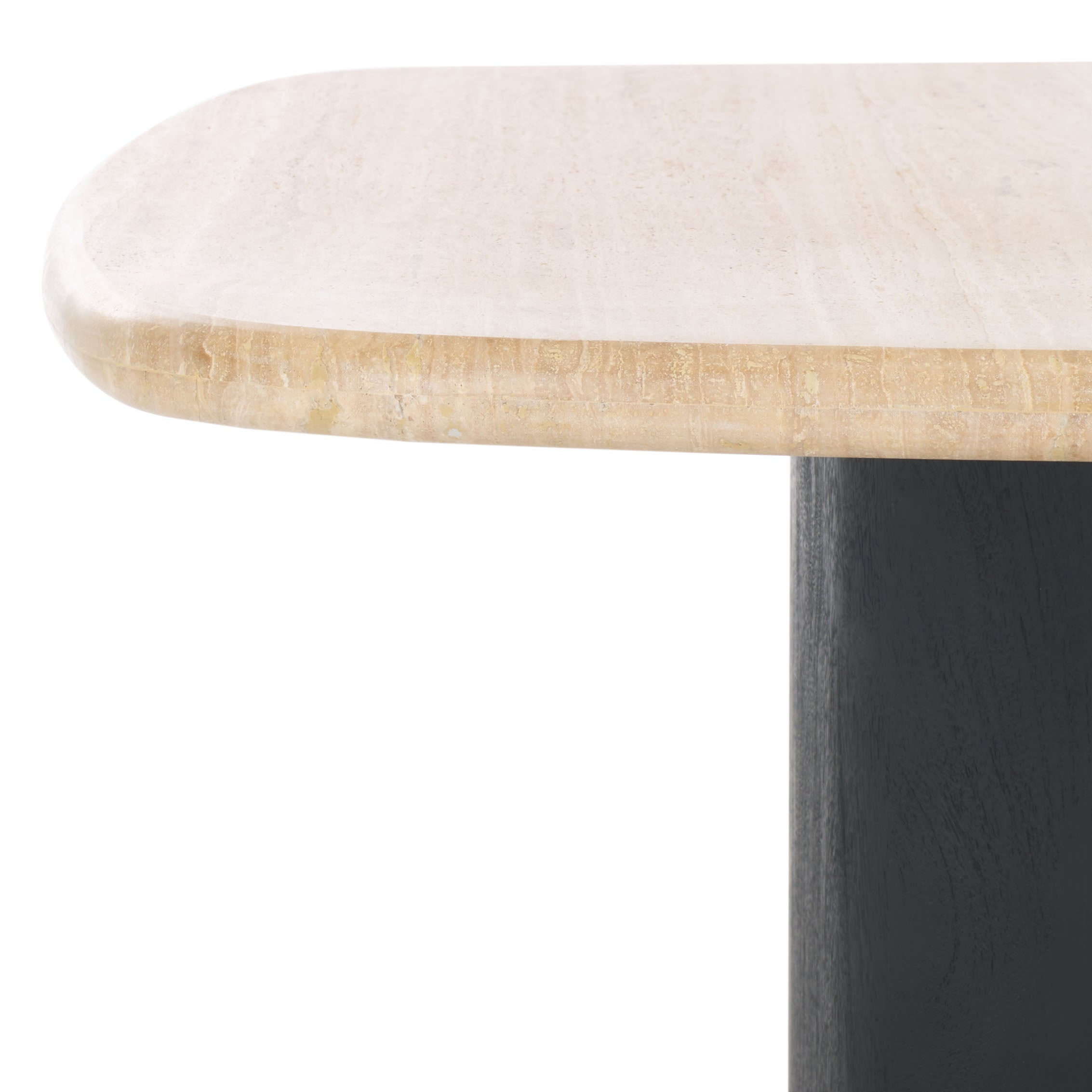 TRAVERTINE / BLACK