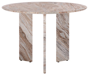 Safavieh Couture Bindi 3 Leg Marble Dining Table, SFV9752