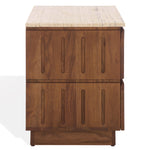 TRAVERTINE / WALNUT