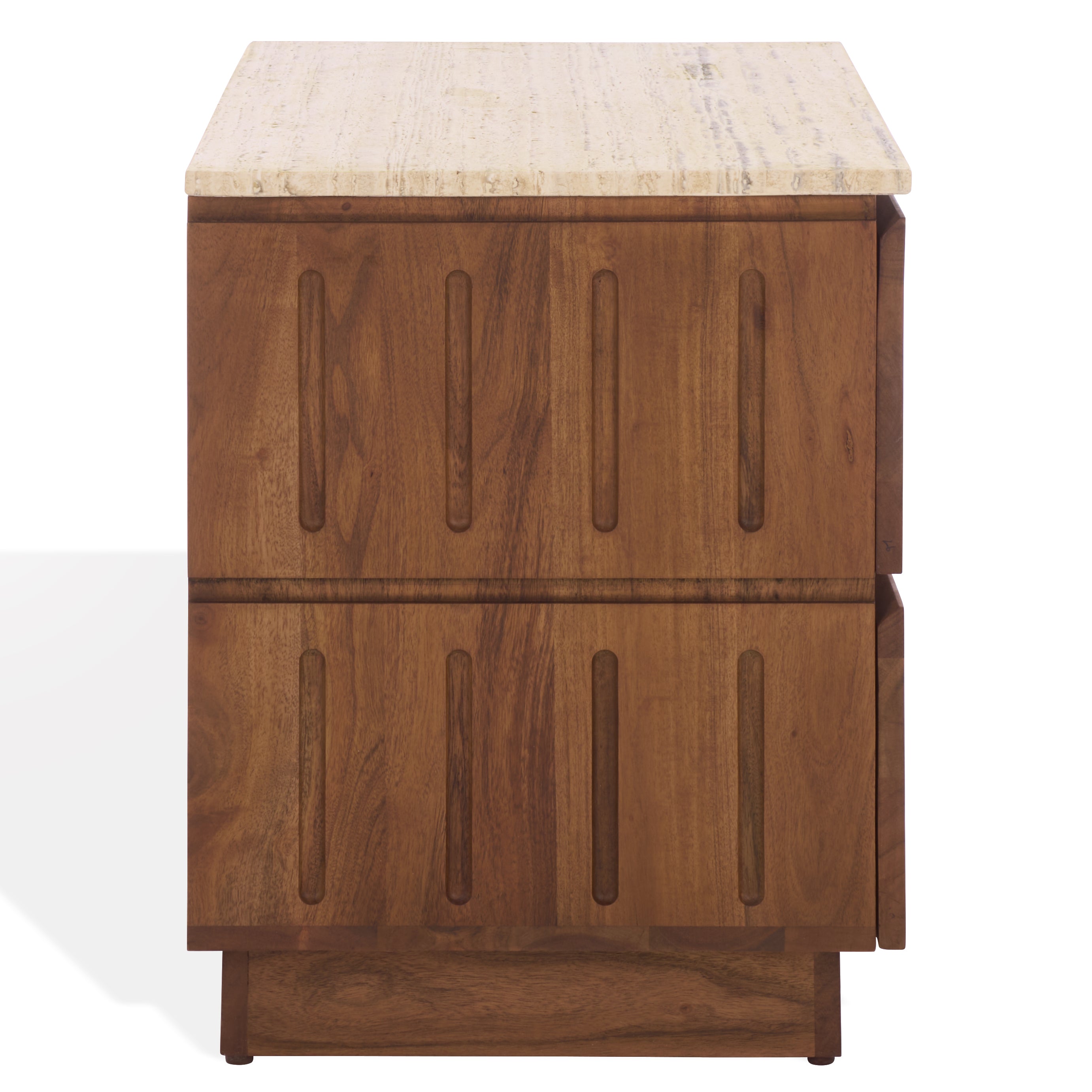 TRAVERTINE / WALNUT