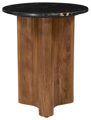 Safavieh Couture Taralily Round Marble Accent Table, SFV9779