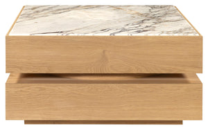 Safavieh Couture Shayrina Marble Coffee Table, SFV9782