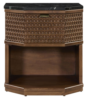 Safavieh Couture Stellamaria Marble Nightstand, SFV9784