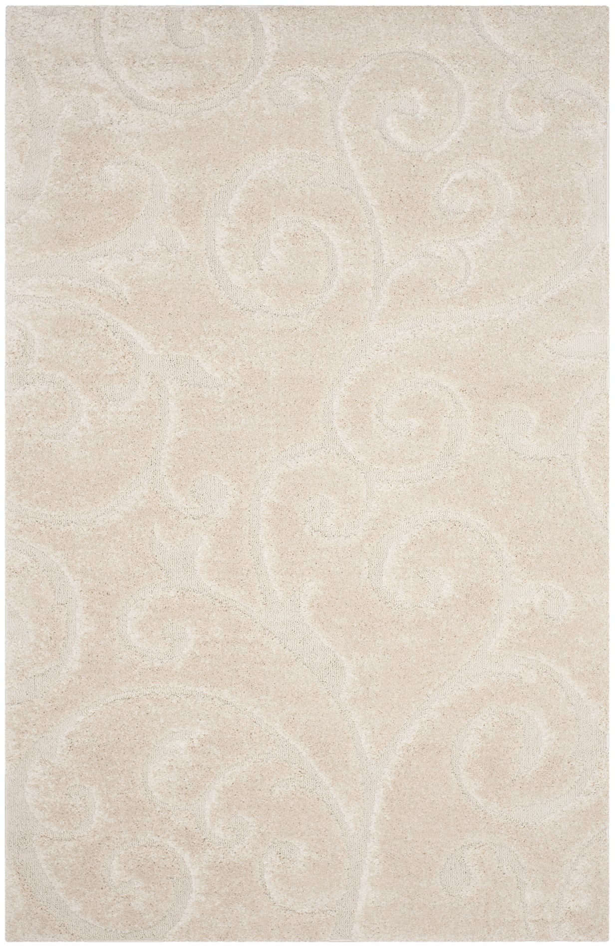 FLORIDA SHAG 455 – CREME / CREME