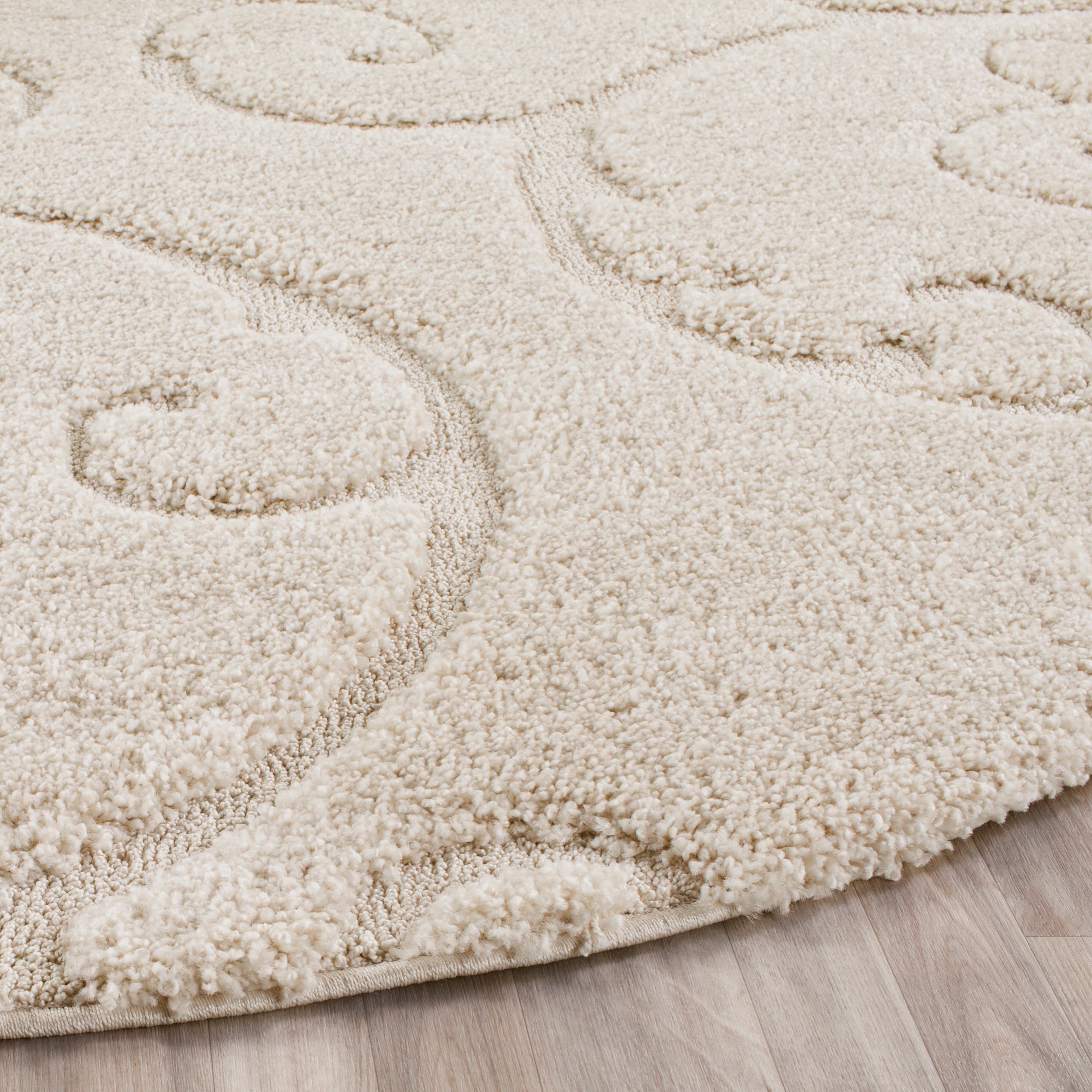 FLORIDA SHAG 455 – CREME / CREME