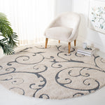 FLORIDA SHAG 455 – BEIGE / BLUE GREY