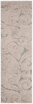 FLORIDA SHAG 455 – GREY / LIGHT BLUE