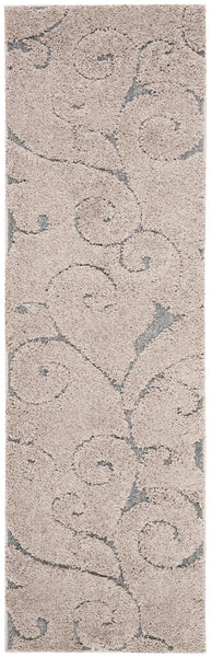 FLORIDA SHAG 455 – GREY / LIGHT BLUE