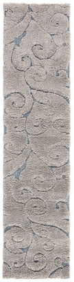 FLORIDA SHAG 455 – GREY / LIGHT BLUE