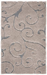 FLORIDA SHAG 455 – GREY / LIGHT BLUE