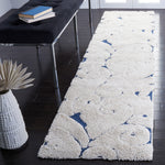 FLORIDA SHAG 455 – CREAM / BLUE